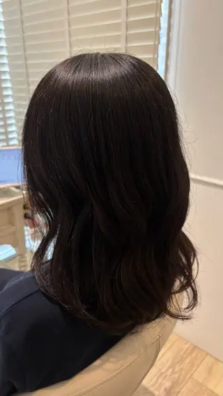 ロング カラー 似合わせ 顔周りYUUGAのヘアスタイル