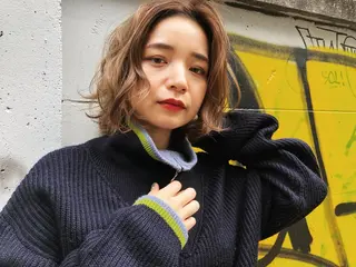 ショート カラー パーマ 太田 有香のヘアスタイル