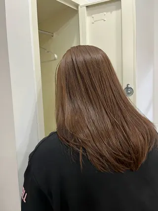 ミディアム カラー Sanaダブルカラー ✨️パルコ徒歩1分のヘアスタイル