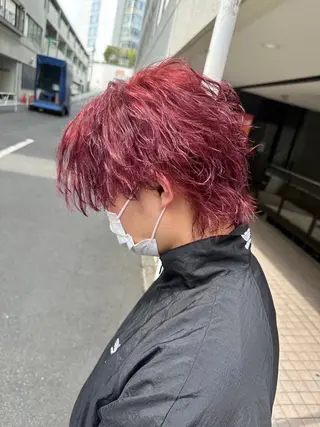 カラー メンズ ❤️‍🔥メンズ専門 mamu❤️‍🔥のヘアスタイル