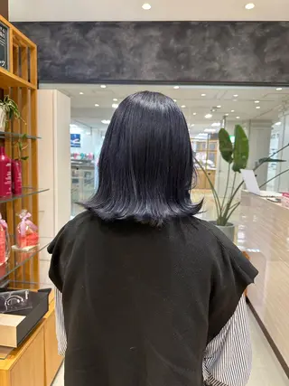 ミディアム NAKAHARA TSUKUSHIのヘアスタイル