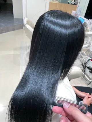 ロング 土屋 京香のヘアスタイル