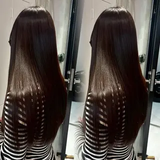 ロング カラー 髪質改善/美髪矯正 艶髪/Takutoのヘアスタイル