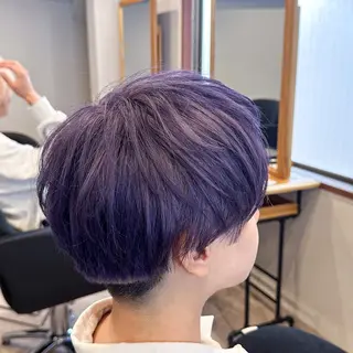 ショート 《髪質改善・縮毛矯正 /ブリーチ》坂本爽のヘアスタイル