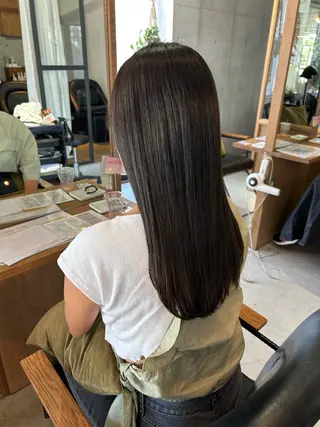 ロング カラー FERIA池田/ 大達咲月のヘアスタイル