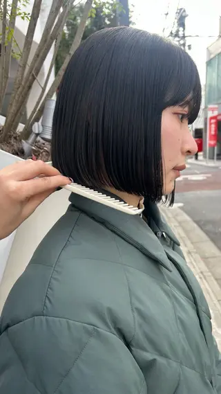 ショート カラー じゅわっと暖色カラー 🍊Moemiのヘアスタイル