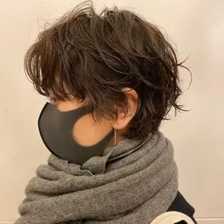 ショート パーマ 🫧もも🫧 ／パーマ/似合わせ/のヘアスタイル