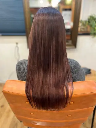 ロング ⚪️髪質改善 縮毛 店長 コウ⚪️のヘアスタイル