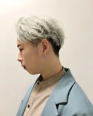 カラー ヘアアレンジ メンズ メンズ特化✂️栗原 侑也のヘアスタイル
