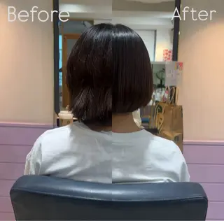 ミディアム 髪質改善✨石塚 真梨奈のヘアスタイル