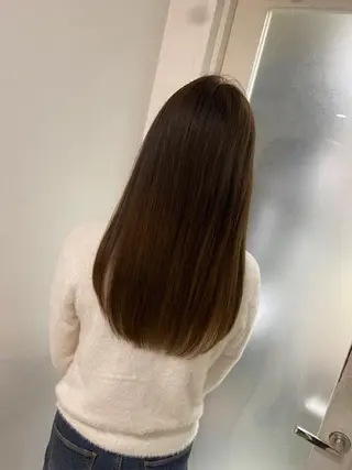 ロング 藤田 遼のヘアスタイル