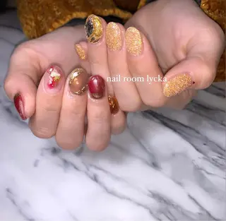 ネイル ﾈｲﾙﾙｰﾑﾘｯｶ 𝐦𝐚𝐲𝐮のネイルデザイン