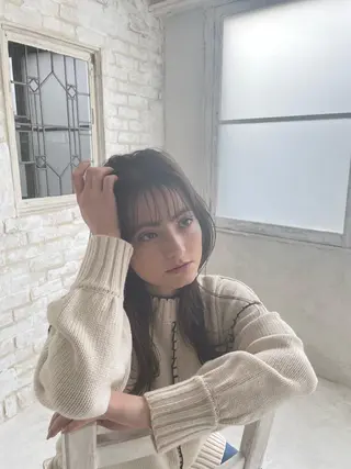 ミディアム OAK中目黒 Kazukiのヘアスタイル