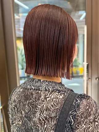 ショート カラー ボブ/ショート /パーマ/shinのヘアスタイル