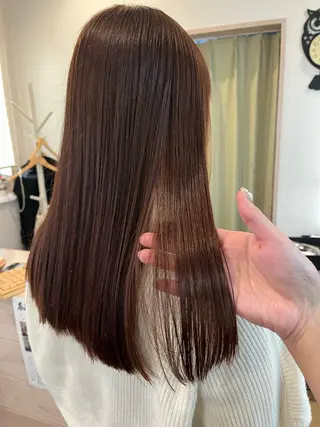 ロング カラー like みやびのヘアスタイル