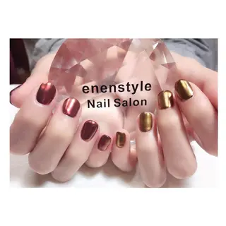 ショート ネイル 👑enen style👑のネイルデザイン