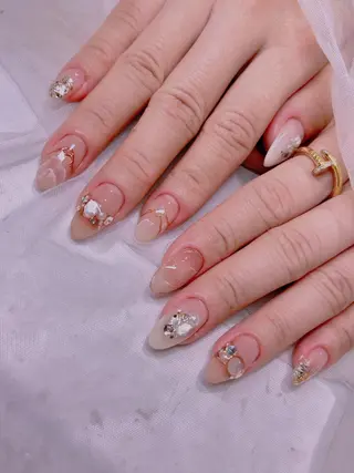 ネイル 長さだし専門店 M2　rikaのネイルデザイン