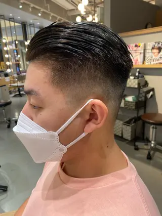 ショート メンズ unopulir 景山　凌のヘアスタイル