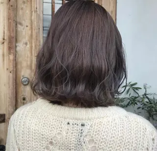 カラー パーマ/透明感カラー 小松のヘアスタイル