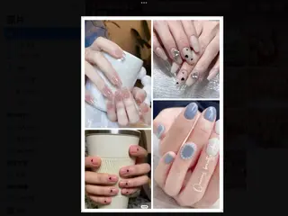 ネイル 長いだし/スカルプ/ パラシェルN.oneのネイルデザイン