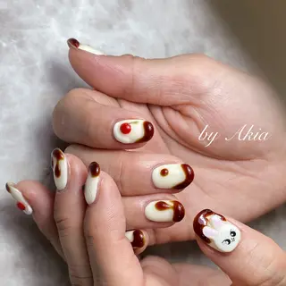 ネイル w wのネイルデザイン
