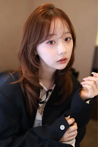 ミディアム miha HARVEYのヘアスタイル