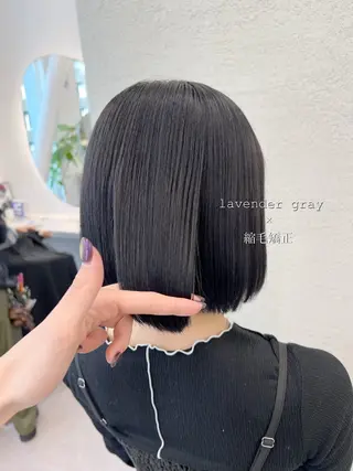 ショート カラー 美髪矯正/髪質改善/ 艶髪🤍伊藤梨紗のヘアスタイル