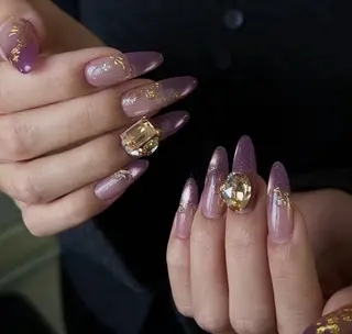 ネイル By moonネイル 🌷ワンホン/韓国風のネイルデザイン