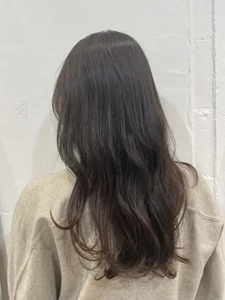 セミロング カラー . AYUKAのヘアスタイル