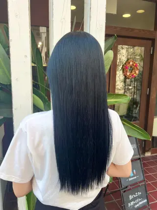 ロング 山崎 まな🦋🫧のヘアスタイル