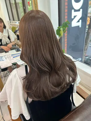 ロング カラー 透明感カラー 古山 結季🌙🖤のヘアスタイル