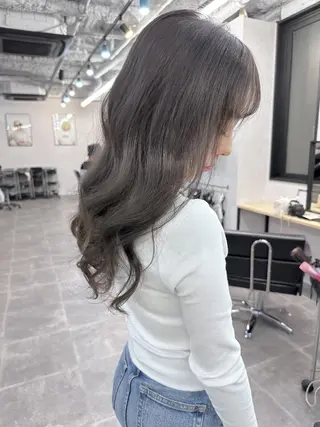 ロング ヘアアレンジ カラー 💎lino _by _ACNE💎 🧸のヘアスタイル