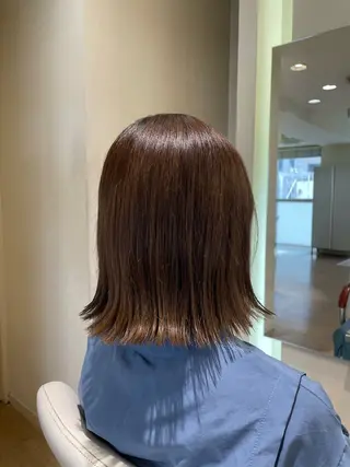 ミディアム ナチュラルショート/ 大田十聖🌱のヘアスタイル