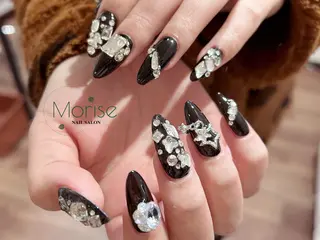 ネイル MoriseNail Jr研修💜イシダのネイルデザイン