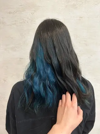 セミロング カラー 艶カラー/エクステ/ MIRAI🪽のヘアスタイル