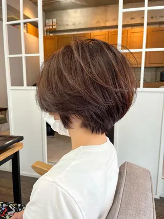 ショート 杉山 タダスケのヘアスタイル