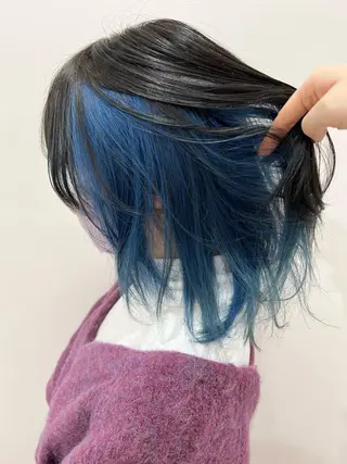 ショート カラー マンツーマン女性 美容師 奏のヘアスタイル