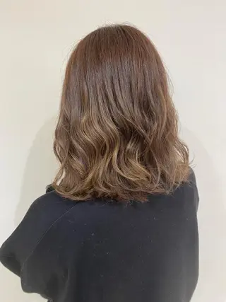 セミロング Maison 寺尾拓朗のヘアスタイル