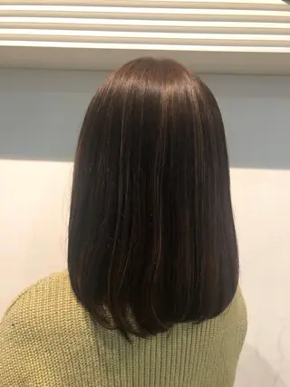 ミディアム カラー 💐パーソナルカラー /市橋加菜💐のヘアスタイル