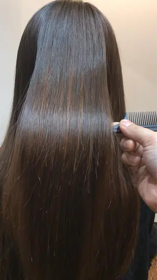 ロング 福岡口コミNo1🎀 コテ巻き風パーマ専門のヘアスタイル