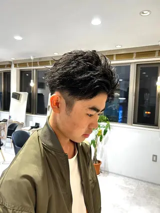 ショート メンズ支持数No.1 👑リュウ👑のヘアスタイル
