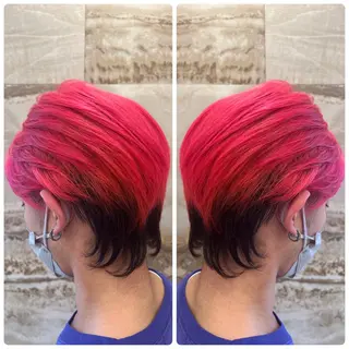 ショート カラー メンズ 小山内 龍一郎 店長のヘアスタイル