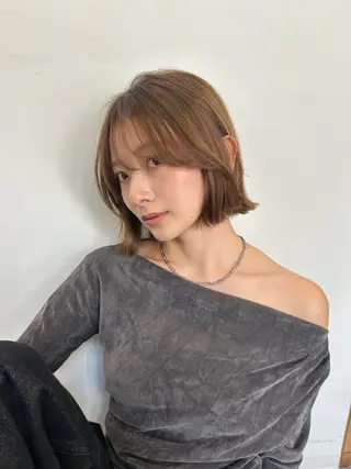 ミディアム 表参道【髪質改善】 宮嶋勇太のヘアスタイル