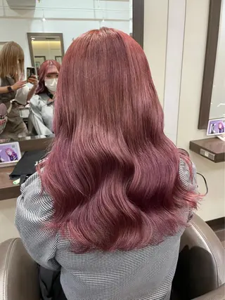 ロング カラー ‪るか/‪透明感 カラー/アレンジのヘアスタイル