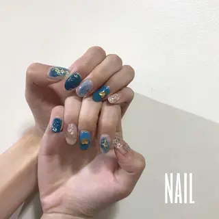 ネイル 【淡色color/ nail】maikoのネイルデザイン
