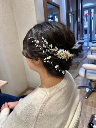 ヘアアレンジ 阿部 美咲のヘアスタイル