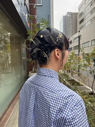 ショート ヘアアレンジ Seeknext // Rukaのヘアスタイル