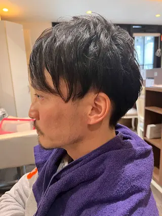 ショート メンズ 福本 好子のヘアスタイル