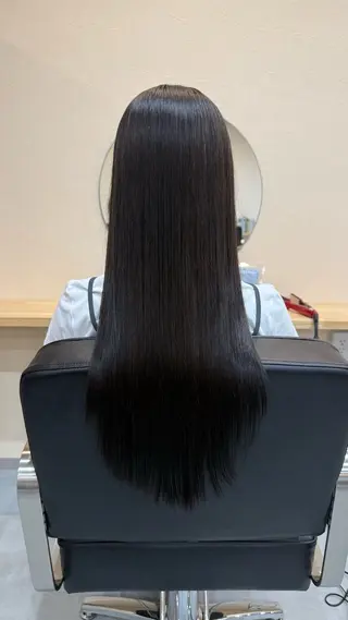 ロング レイヤー/顔周り 透明感カラー🥂のヘアスタイル