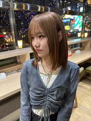 ミディアム 🦕K-two/ シノハラナルミ🦕のヘアスタイル